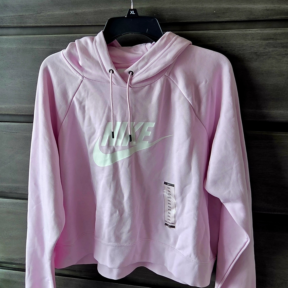 Nike Women's Light Pink Hoodie